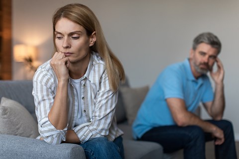 Who gets to stay in the house after separation?